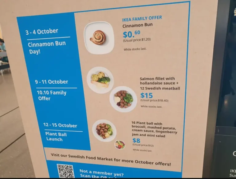 IKEA MENU
